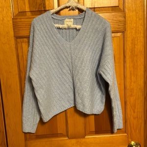 NWOT soft periwinkle blue sweater. Small.